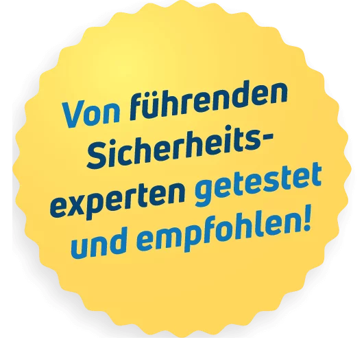 Von führenden Sicherheitsexperten getestet und empfohlen